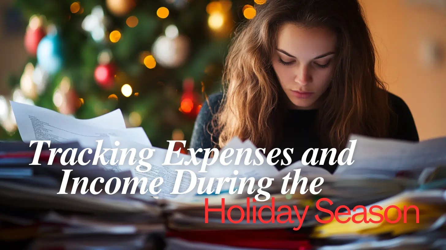 holiday season tracking expenses