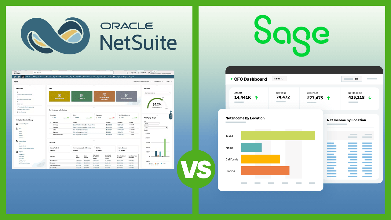 Oracle Netsuite vs. Sage